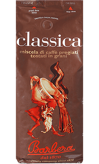 Barbera Caffe Classica 1000g Bohnen