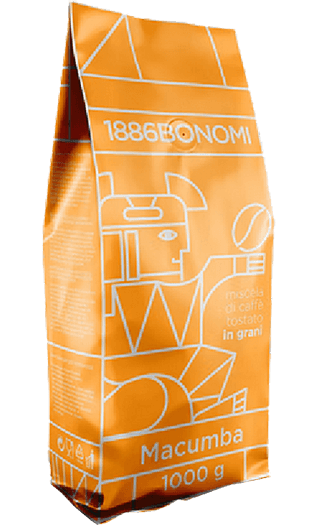 Bonomi Caffe Macumba Miscela di Caffe 1000g Bohnen