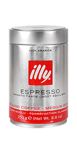 Illy Kaffee Espresso Classico 250g gemahlen Dose