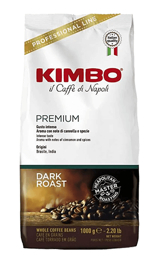 Kimbo Caffe Premium 1000g Bohnen