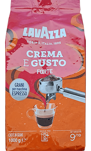 Lavazza Caffe Crema e Gusto Forte 1000g Bohnen