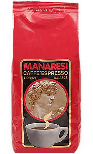 Manaresi Caffe Rosso 1000g Bohnen