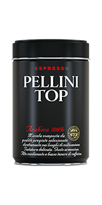 Pellini Kaffee Espresso Top 100% Arabica 250g gemahlen Dose