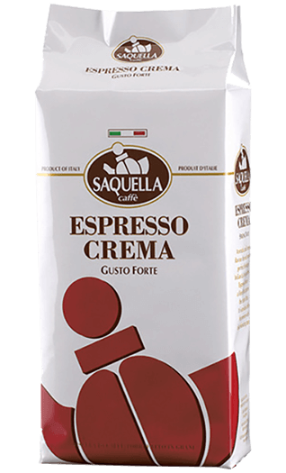 Saquella Caffe Crema Gusto Forte 1000g Bohnen
