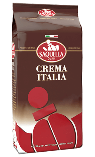 Saquella Caffe Crema Italia 1000g Bohnen
