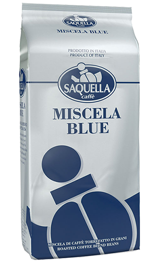Saquella Kaffee Miscela Blue 1kg Bohnen