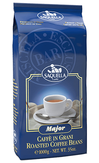 Saquella Caffe Miscela Esclusiva Major Bar 1000g Bohnen