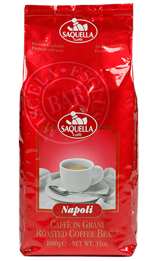 Saquella Caffe Napoli Bar 1000g Bohnen