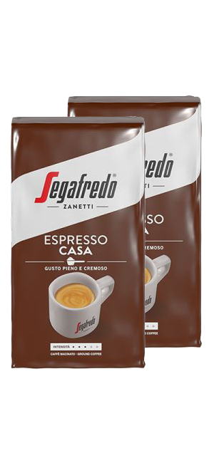 Segafredo Espresso Casa 2 x 250g gemahlen