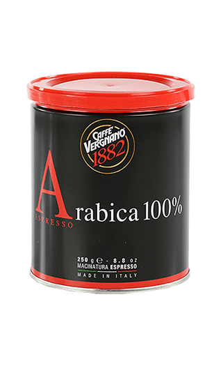 Vergnano Caffe 100% Arabica 250g gemahlen Dose