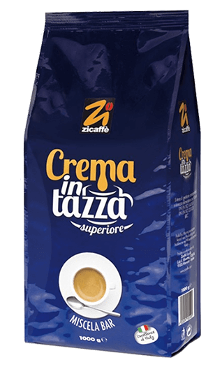 Zicaffè Crema in Tazza Superiore 1000g Bohnen